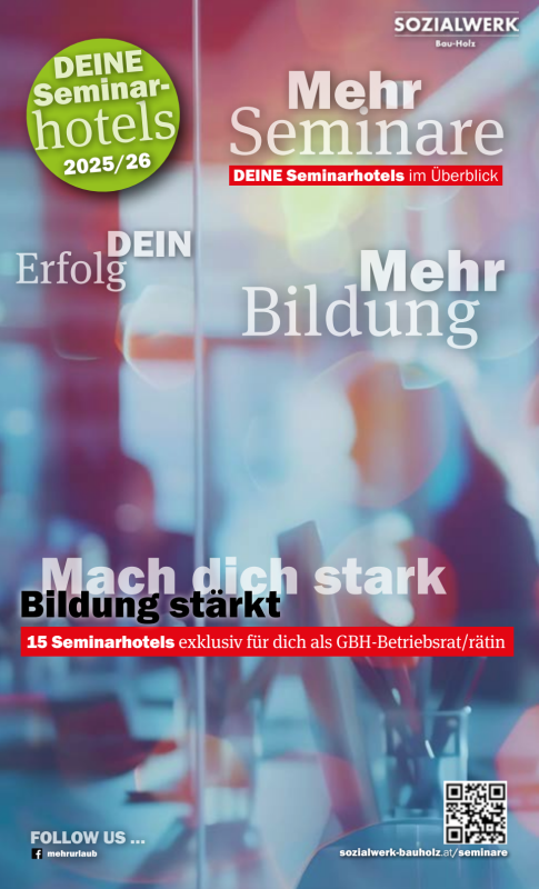 Sozialwerk BAU-HOLZ - Seminarkatalog 2025/2026
