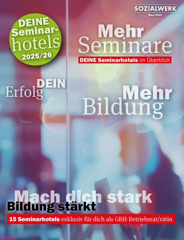 Sozialwerk Bau-Holz Seminarkatalog 2025/26